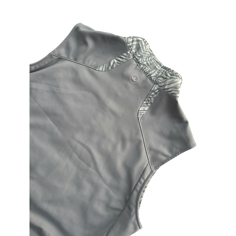 Peter Millar Crown Sport Gale Gray Fuse Elite Hybrid Golf Vest Men's Size 2XL - Picture 6 of 10